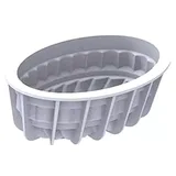 Silikomart Pleincoeur Oval Silikon Kalıp - Görsel 2