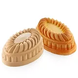 Silikomart Pleincoeur Oval Silikon Kalıp - Görsel 3