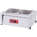Silverinox 2'li Benmari, Elektrikli, 65x48x28 cm - Görsel 2