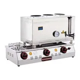 Silverinox 3 Demlikli Çay Kazanı, Çift Taban, Ekonomik, Doğalgazlı, 60'lık - Görsel 2