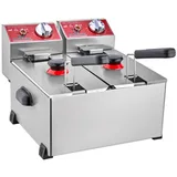 Silverinox Elektrikli Fritöz, 3+3 Litre - Görsel 3