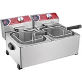 Silverinox Elektrikli Fritöz, 5+5 Litre - Görsel 2