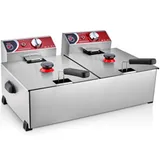 Silverinox Elektrikli Fritöz, 8+8 Litre - Görsel 2