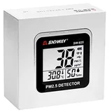 Sndway SW-825 PM2.5 Partikül Ölçer, Sıcaklık ve Nem Monitörü - Görsel 3