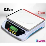 Swock TS500 Dijital Terazi, 25 kg, 1 gr Hassasiyetli - Görsel 3