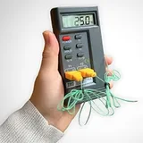 TES 1320 İki Girişli K Tipi Prob Okuyucu, Hassas - Görsel 2
