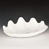 Zicco Teşhir Tabağı, Polikarbon, İstiridye Model, 38x27x5 cm, Şeffaf - Görsel 2