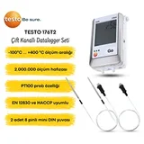 Testo 176T2 Çift Kanallı Sıcaklık Datalogger Seti - Görsel 3
