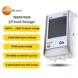 Testo 176T2 Çift Kanallı Sıcaklık Datalogger Tek Cihaz - Görsel 3