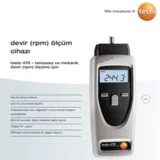 Testo 470 Temaslı Temassız Takometre - Görsel 2
