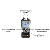 Testo 606-1 Ahşap Beton Nem Ölçer - Görsel 2