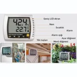 Testo 608-H2 Sıcaklık ve Nem Ölçer, Çok Hassas, Alarmlı - Görsel 2