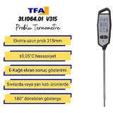 TFA 31.1064.01 V315 Yüksek Hassasiyetli Problu Termometre, 0,05C - Görsel 3