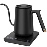 Timemore Fish Pour Over Isı Ayarlı Kettle, Elektrikli, 600 ml, Siyah - Görsel 2