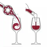 Vacu Vin Şarap Havalandırıcı, Gri - Görsel 3