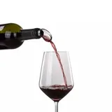 Vacu Vin Şarap Servis, Kristal, 2 Parça, Siyah - Görsel 3