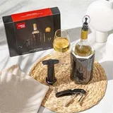 Vacu Vin Şarap Seti, Premium, 4 Parça - Görsel 3