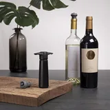 Vacu Vin Şarap Vakum Seti, 1 Pompa, 2 Şarap Tıpası, Siyah - Görsel 3