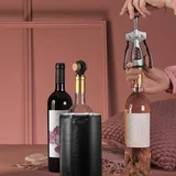Vacu Vin Şişe Tıpası, 2 Parça, Siyah - Görsel 3