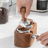 Vosco Ahşap Tamper Standı, 3 Gözlü - Görsel 3