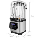 Vosco Bar Blender, Gürültü Önleyici Kapaklı, 2 L, 2200W - Görsel 2
