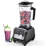 Vosco Dijital Bar Blender Pro, 2 lt, 2200W, Siyah - Görsel 2