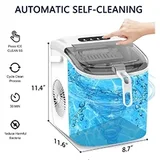 Vosco Ekonomik Set Üstü Buz Makinesi, 12 kg, Beyaz - Görsel 3