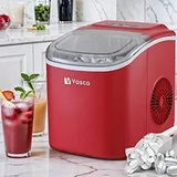Vosco Ekonomik Set Üstü Buz Makinesi, 12 kg, Kırmızı - Görsel 2