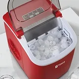 Vosco Ekonomik Set Üstü Buz Makinesi, 12 kg, Kırmızı - Görsel 3