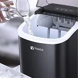 Vosco Ekonomik Set Üstü Buz Makinesi, 12 kg, Siyah - Görsel 3