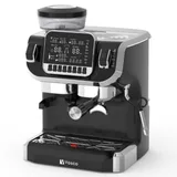 Vosco ST-520EC Pro Öğütücülü Espresso Kahve Makinesi, 1 Gruplu, Siyah - Görsel 3