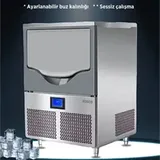 Vosco VSC-40C Aura Serisi Tezgah Altı Küp Buz Makinesi, 40 kg/gün Kapasiteli, 22 kg Saklama Hazneli - Görsel 3