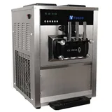 Vosco VXY-PT965S Pro Silver Soft 3 Kollu Set Üstü Dondurma Makinesi, 25-28 lt, 2400 W - Görsel 3