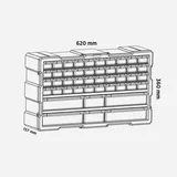 46’LI Modüler Monoblok Çekmece Set - Görsel 2