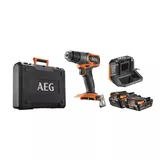 AEG BSB 18SBL2-202C Şarjlı Darbeli Matkap Çift Akülü 18V 2Ah - Görsel 2