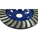 Bora Teknik Tek Sıra Turbo Elmas Çanak - Beton Taş Yüzey Silme Temizleme Diski 125 mm - Görsel 5