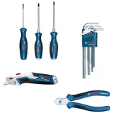 BOSCH 1600A02H5C Dolu Takım Çantası - El Aleti Seti Profesyonel 6 Parça Çanta Kemer Seti - Görsel 2