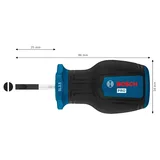 BOSCH Düz Uçlu Topaç Tornavida Pro SL 0.6 x 3.5 x 25 mm - Görsel 4