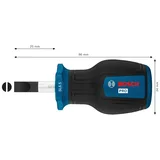 BOSCH Düz Uçlu Topaç Tornavida Pro SL 1.2 x 6.5 x 25 mm - Görsel 4
