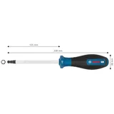 BOSCH H6 Allen Uçlu Tornavida125 mm - Görsel 3