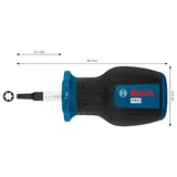 BOSCH T15 Torx Uçlu Tornavida Avuç İçi Pro 25 mm - Görsel 4