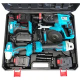CATPOWER 1380 Akülü Kombo 4'Lü Set Kömürsüz - Görsel 3