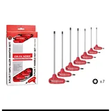 CER-PA NORM T Saplı Torx Allen Anahtar Takımı X-Plus 7 Parça - Görsel 2