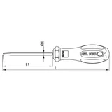 CETA FORM 90° Uçlu Biz 80 mm - Görsel 2