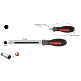 CETA FORM Lokma Uçlu Tornavida Bükülebilir C-Plus 6 x 150 mm - Görsel 3