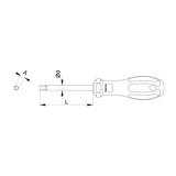 CETA FORM T10 Torx Uçlu Tornavida C-Plus 80 mm - Görsel 3