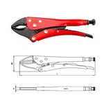 CETA FORM X -Grip Universal Ayarlı Pense 190 mm - Görsel 5
