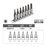DHT 1/4 Torx Uçlu Lokma Takımı 7 Parça - Görsel 2