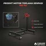 DHT Motor Toplama Sehpası Katlanır 680 Kg - Görsel 3