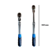 FORSAGE 1/2 Mafsallı Uzatmalı Lokma Cırcır Kolu 360 mm - Görsel 3